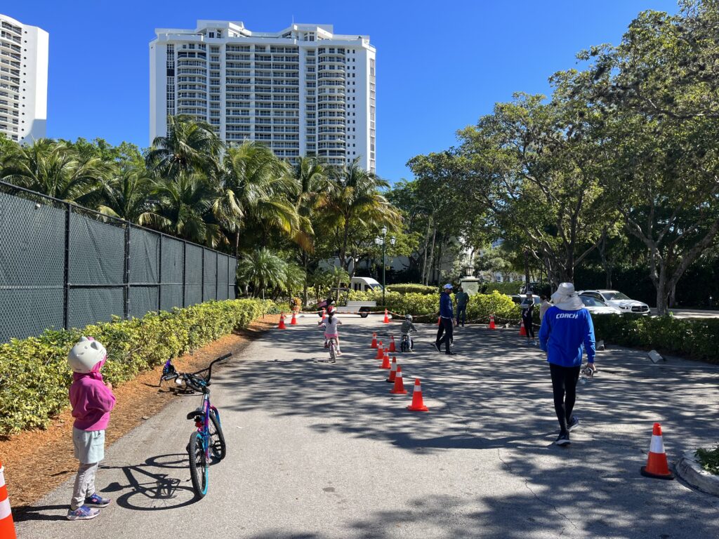 one-on-one bike lessons for kids Miami